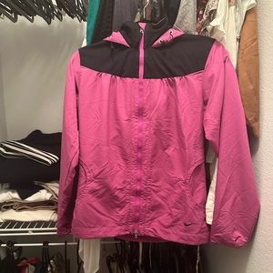 A cute pink and black running jacket